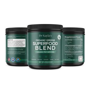 PRE ORDER TODAY! Organic Greens Superfood Blend 1066MG Per Serving
