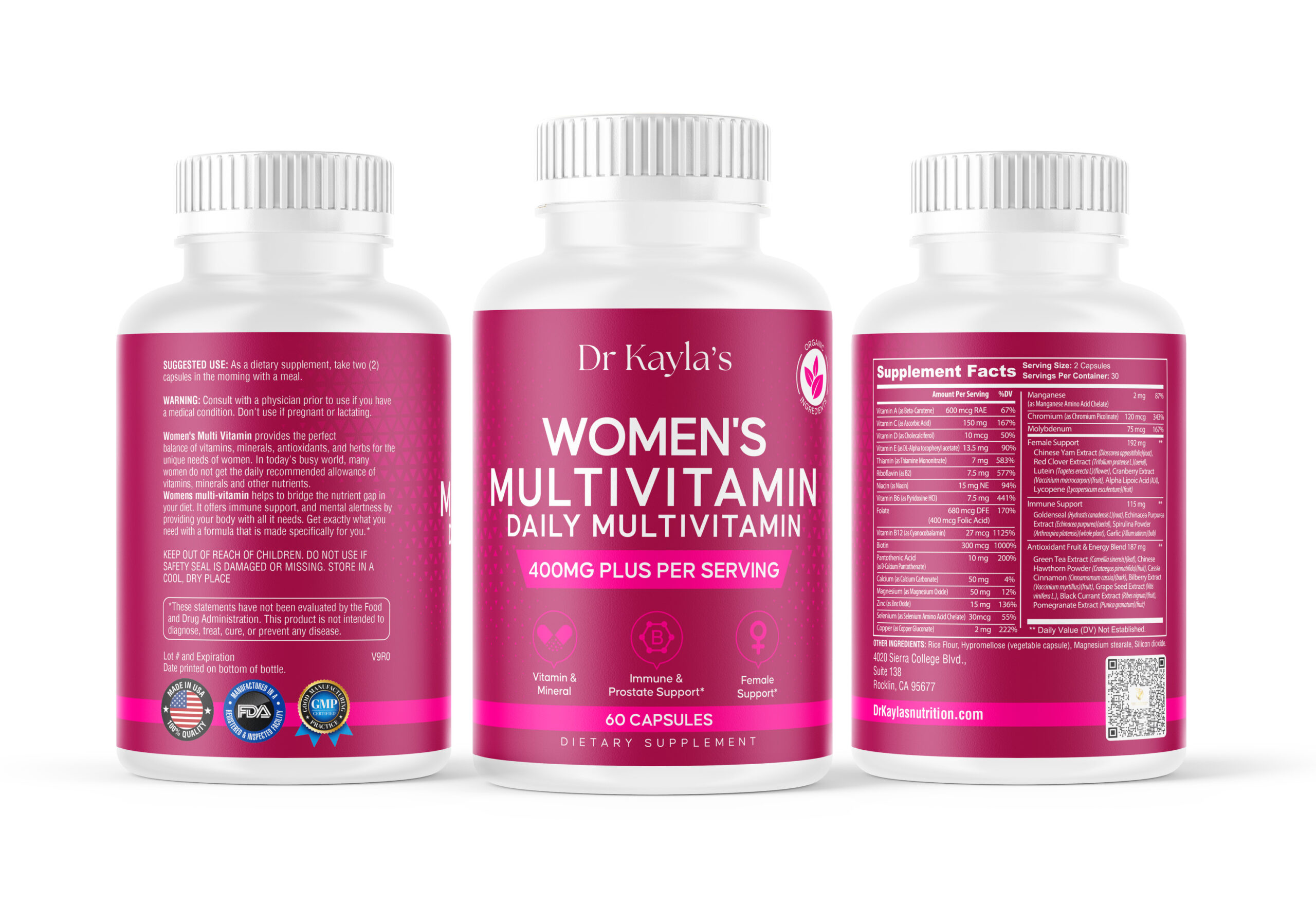 Dr. Kayla's Women's Multivitamin