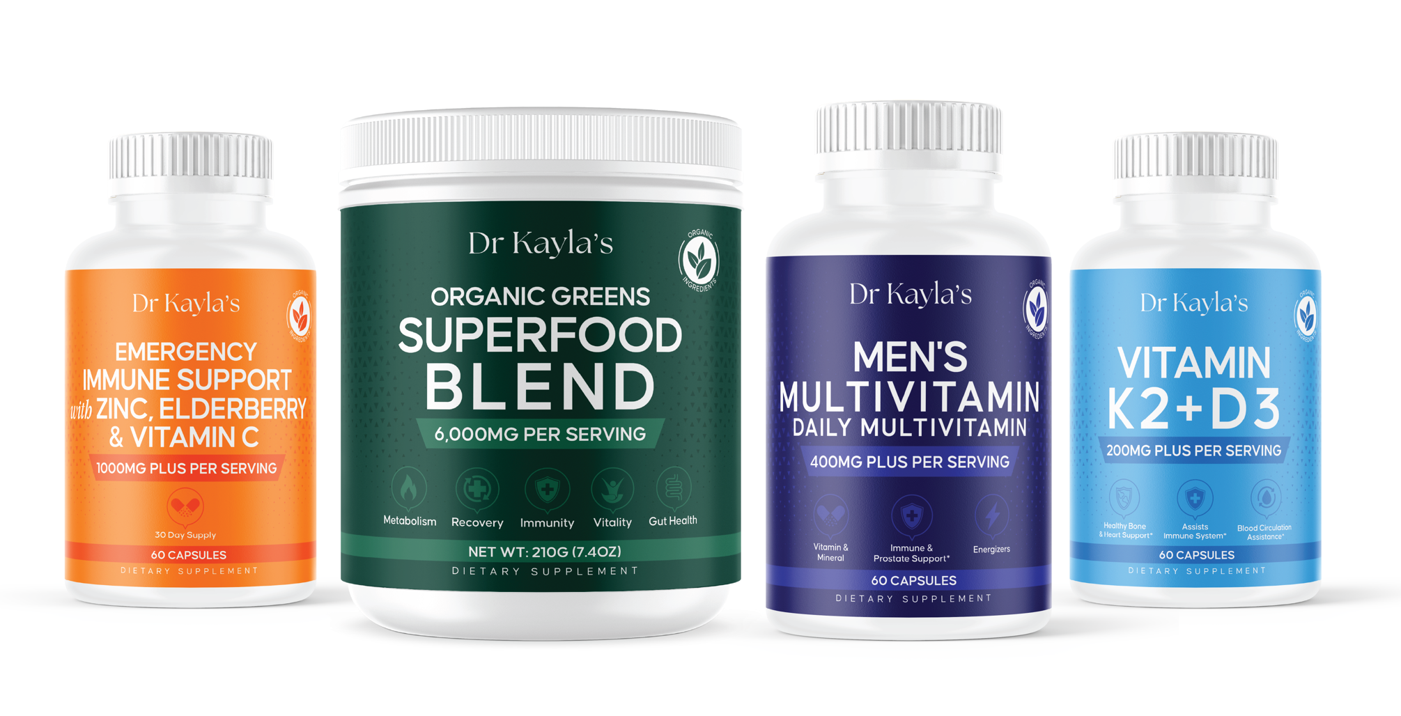 Dr. Kayla's Men's Essential Stack